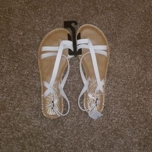 Brand New Women's White Sandals